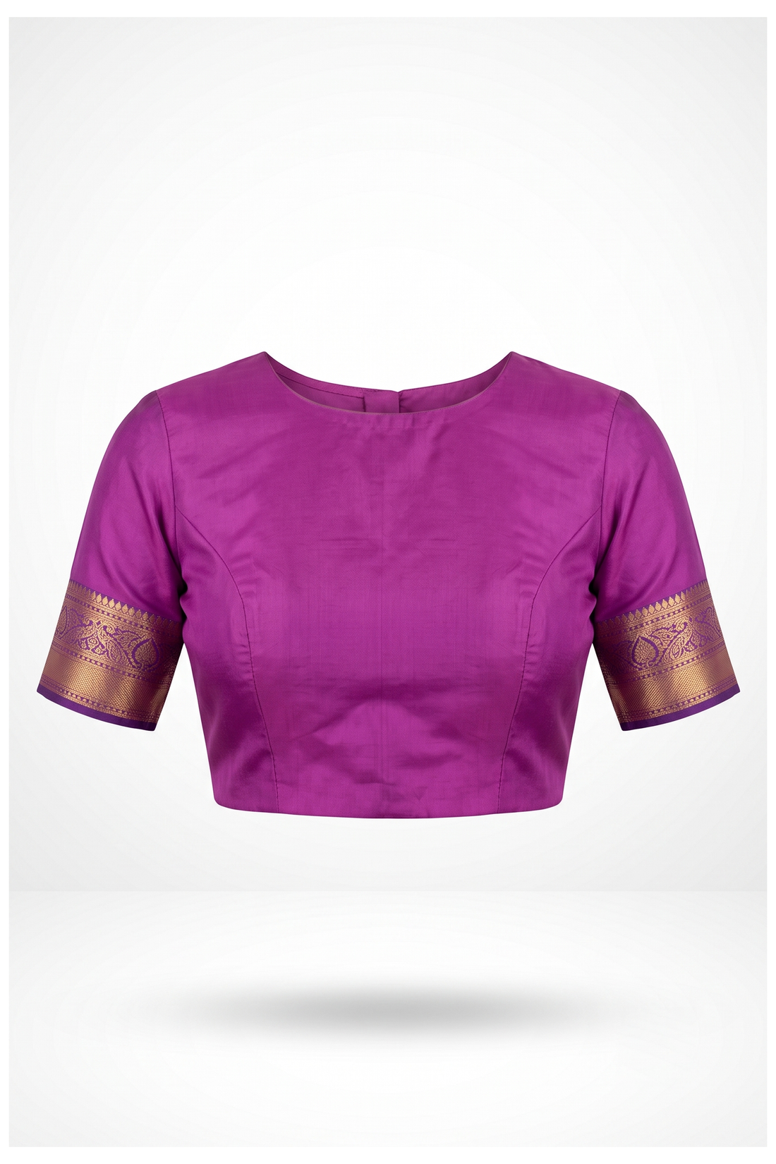 Lilac Tissue Art Silk South Silk Wedding & Party Saree