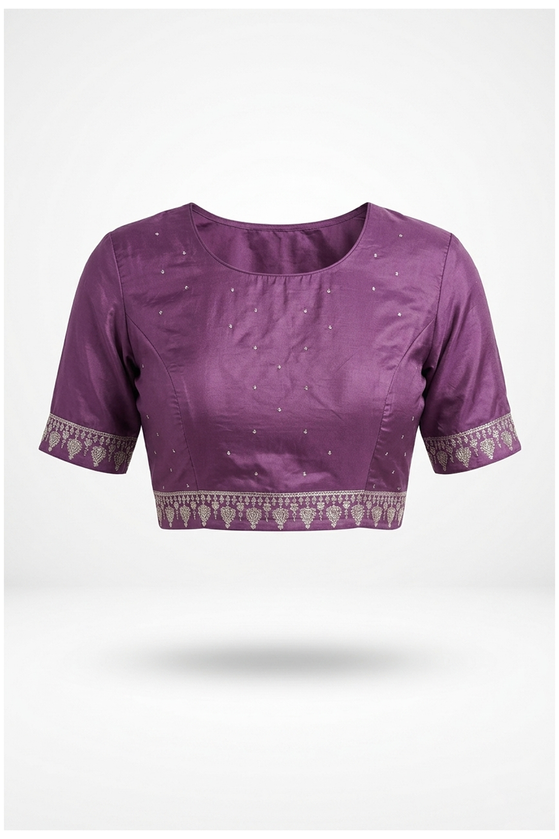Amethyst Banarasi Pure Silk Wedding & Party Wear Saree