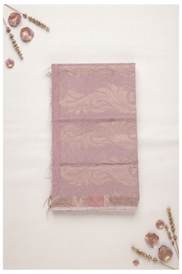 Dusty Rose Cotton Wedding & Party Wear Saree