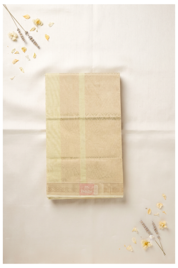 Pale Pistachio Green Cotton Wedding & Party Wear Saree