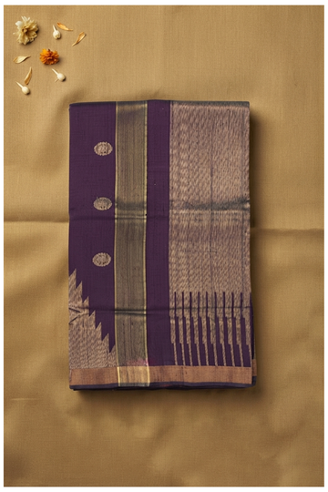 Wine Pure Silk South Silk Wedding Saree
