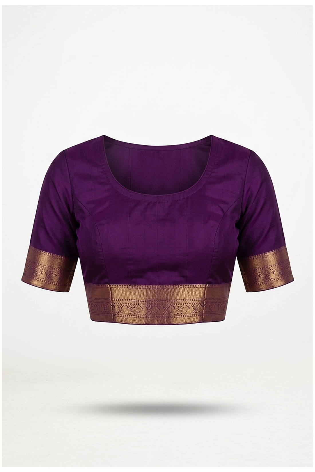 Purple Pure Silk South Silk Wedding Saree