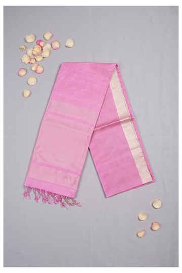 Rani Pink Banarasi Pure Silk Wedding Party Wear Saree