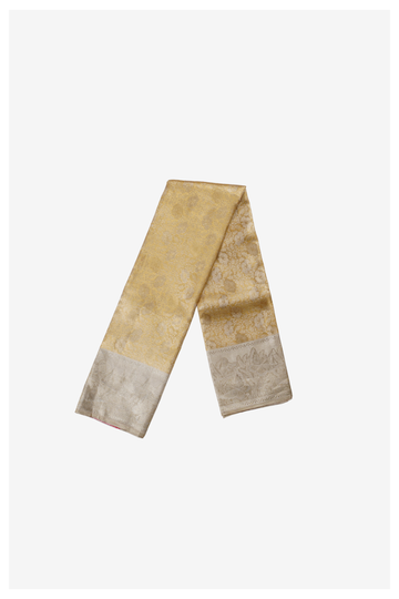 Champagne Pure Silk South Saree For Weddings & Parties