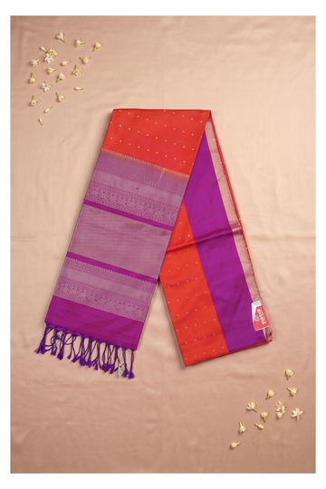 Rani Pink Pure Silk Banarasi Wedding Saree