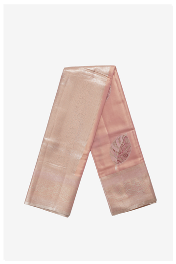 Champagne South Tissue Silk Wedding & Party Wear Saree
