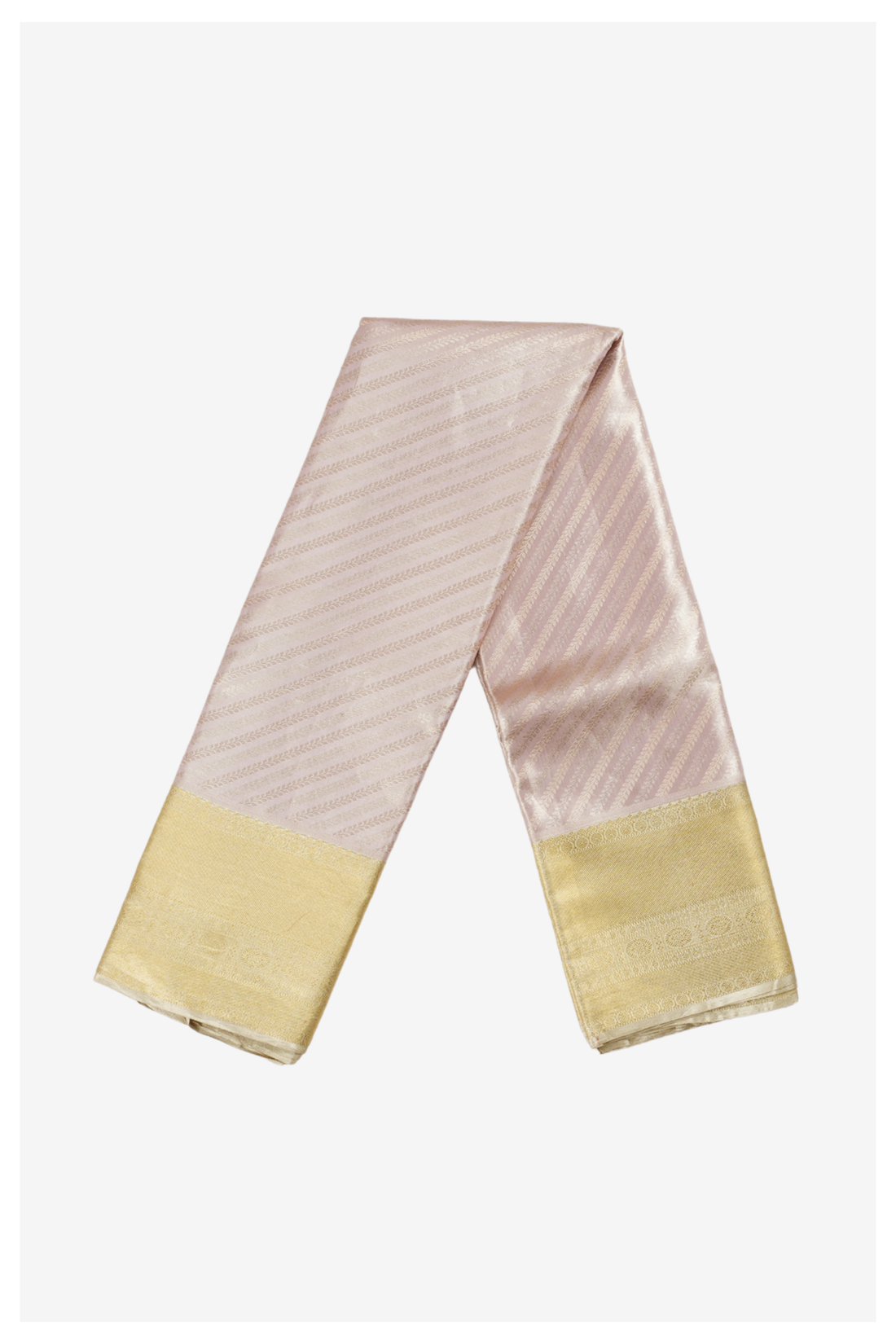 Mauve South Tissue Silk Wedding Saree