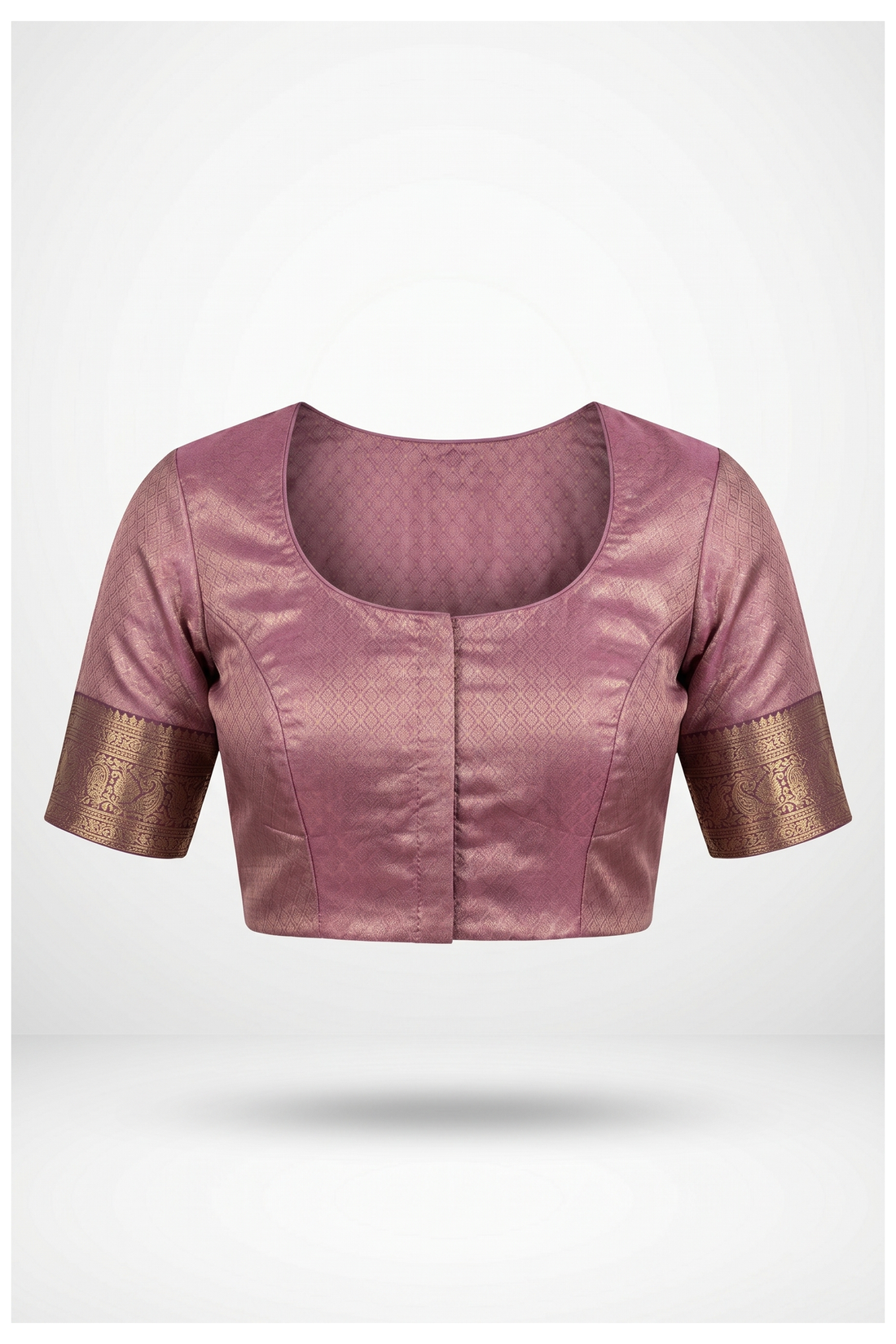 Antique Gold South Silk Tissue Wedding Saree