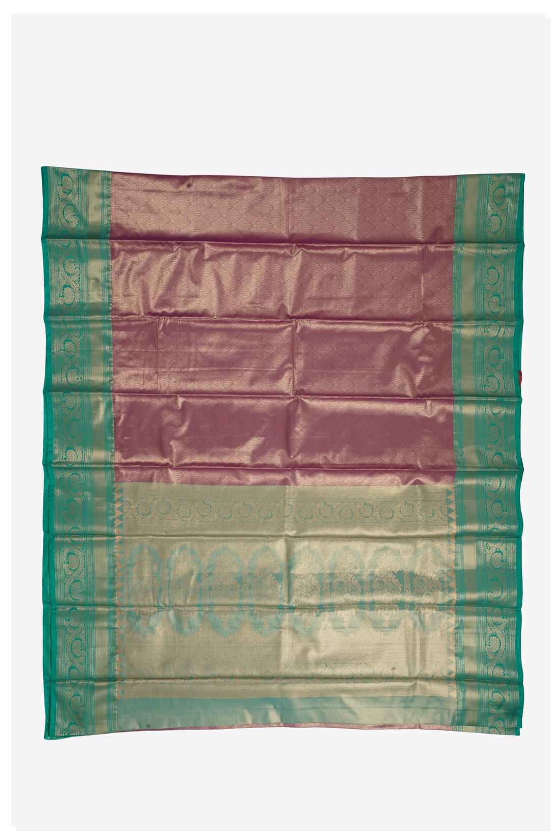 Burgundy South Tissue Silk Wedding & Party Wear Saree