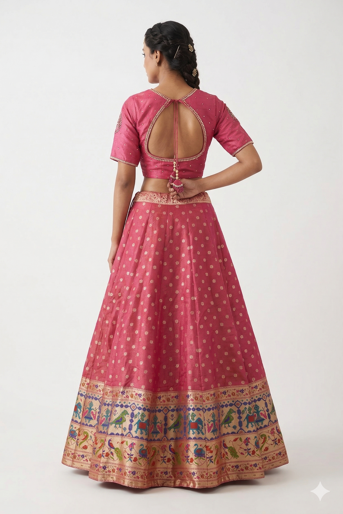 DARK PINK LEHENGA CHOLI