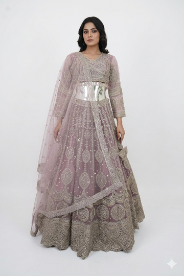 LIGHT PURPLE LEHENGA CHOLI