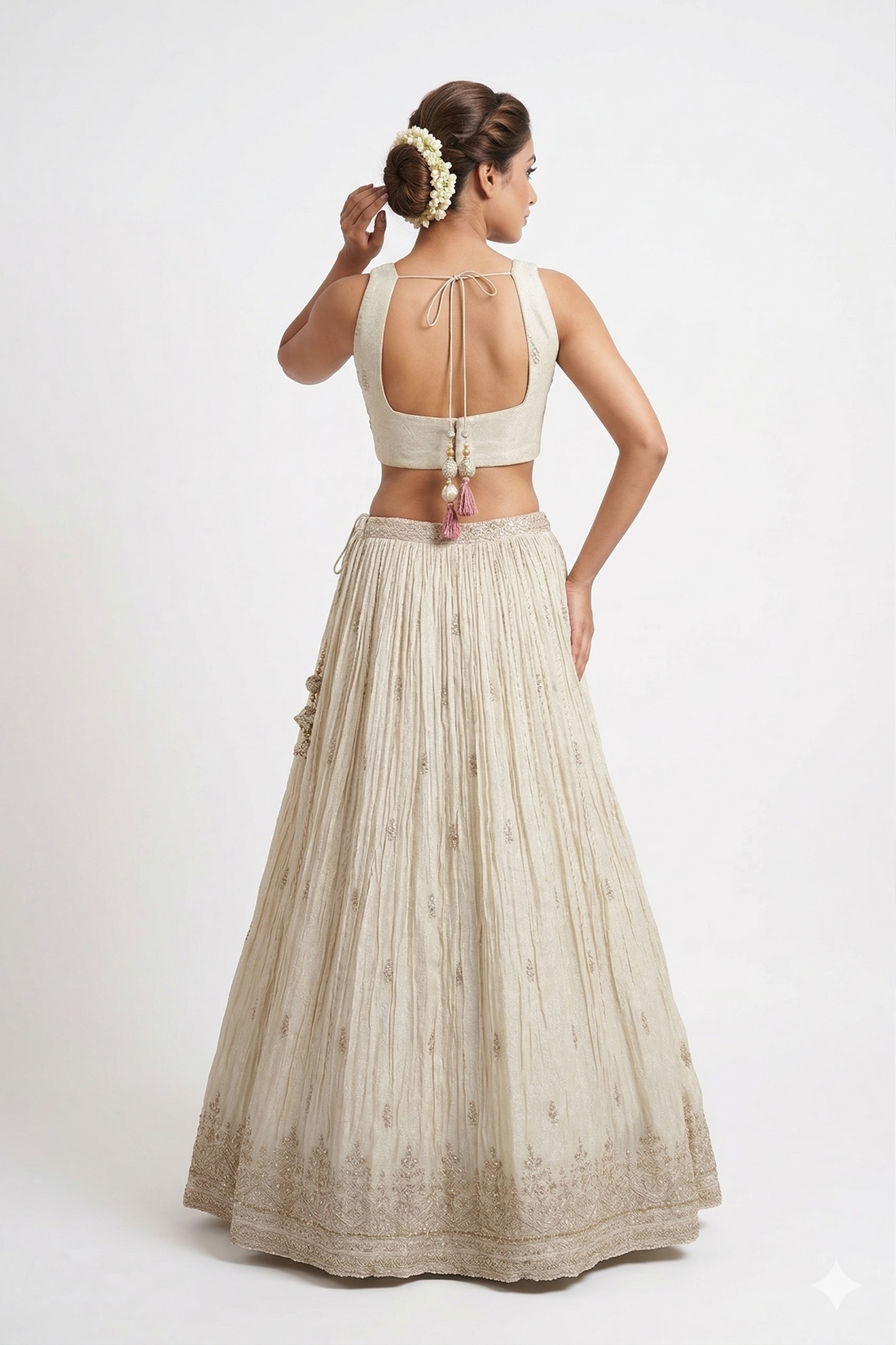 IVORY LEHENGA CHOLI