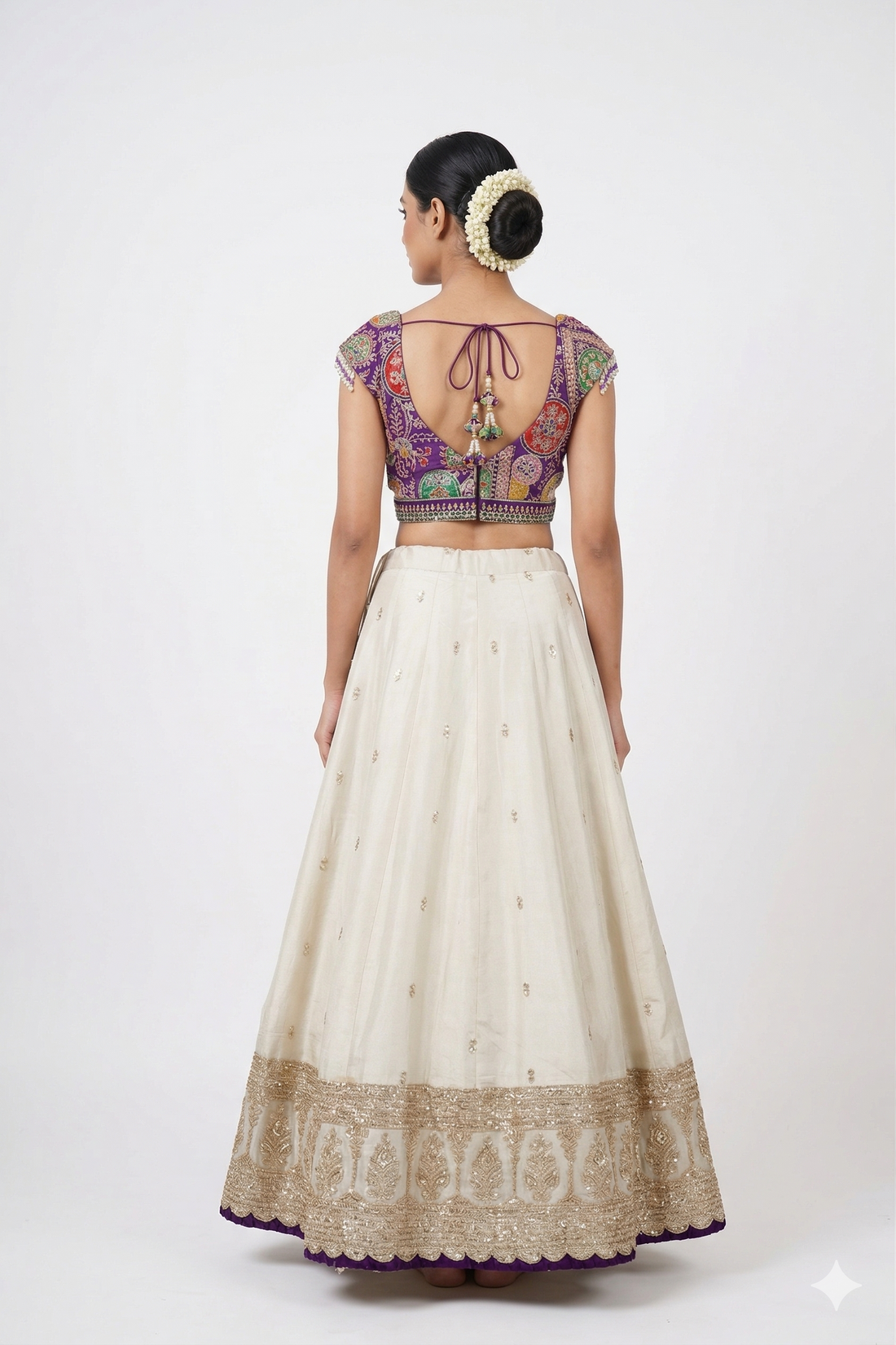 IVORY LEHENGA CHOLI