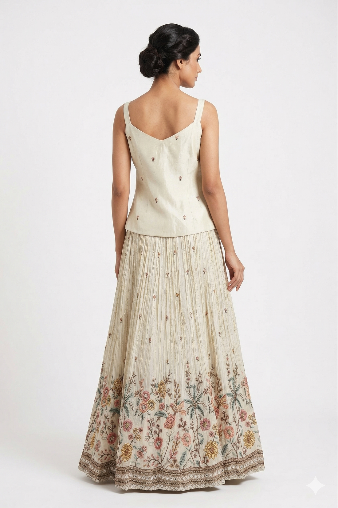 IVORY - PINK LEHENGA CHOLI