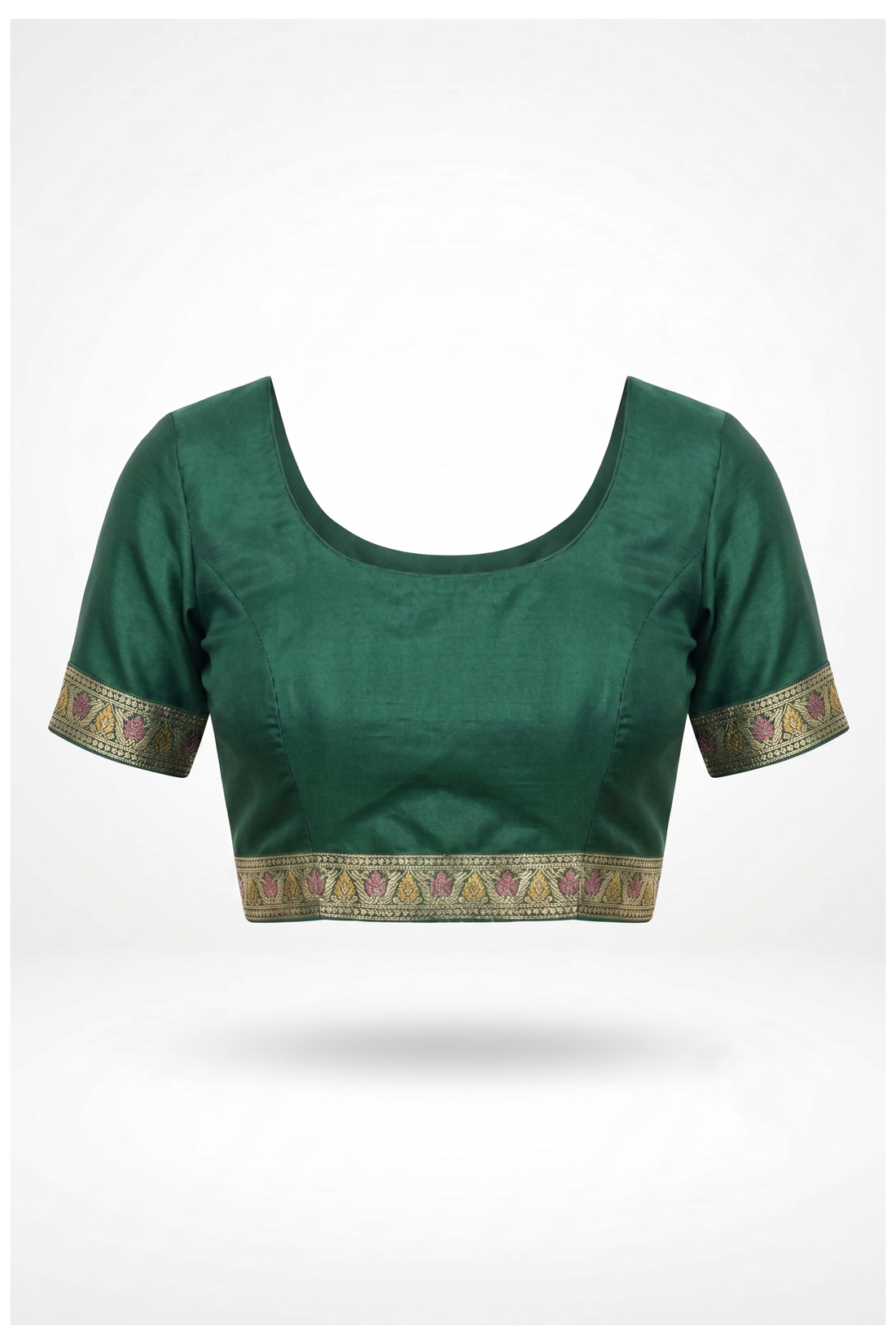 Sage Green South Art Silk Wedding & Party Wear