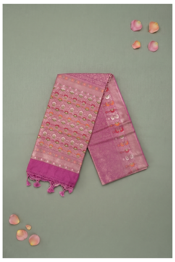 Magenta Banarasi Art Silk Wedding Saree