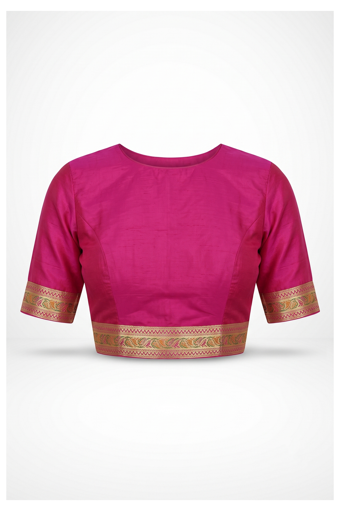 Purple Banarasi Art Silk Wedding Party Wear Saree