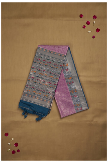 Magenta Banarasi Art Silk Wedding Saree