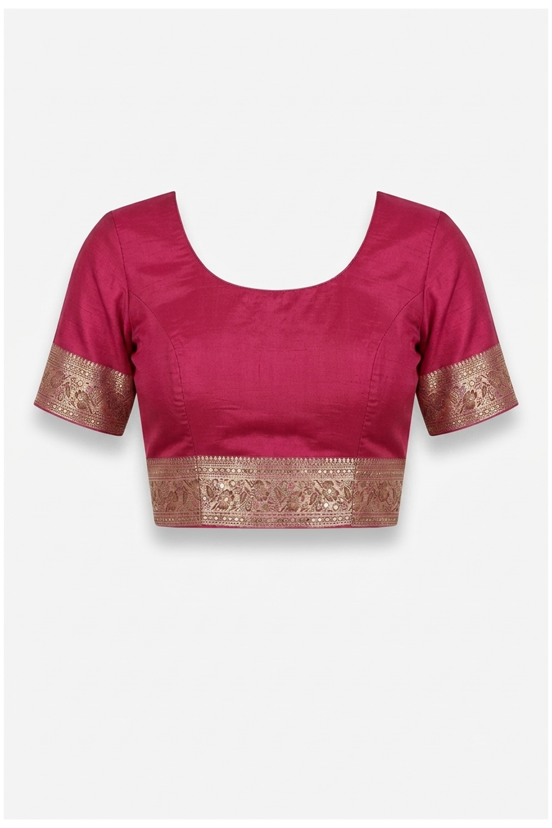 Maroon Pure Silk Banarasi Wedding & Party Wear Saree