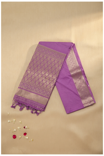 Magenta Banarasi Art Silk Wedding Party Wear Saree