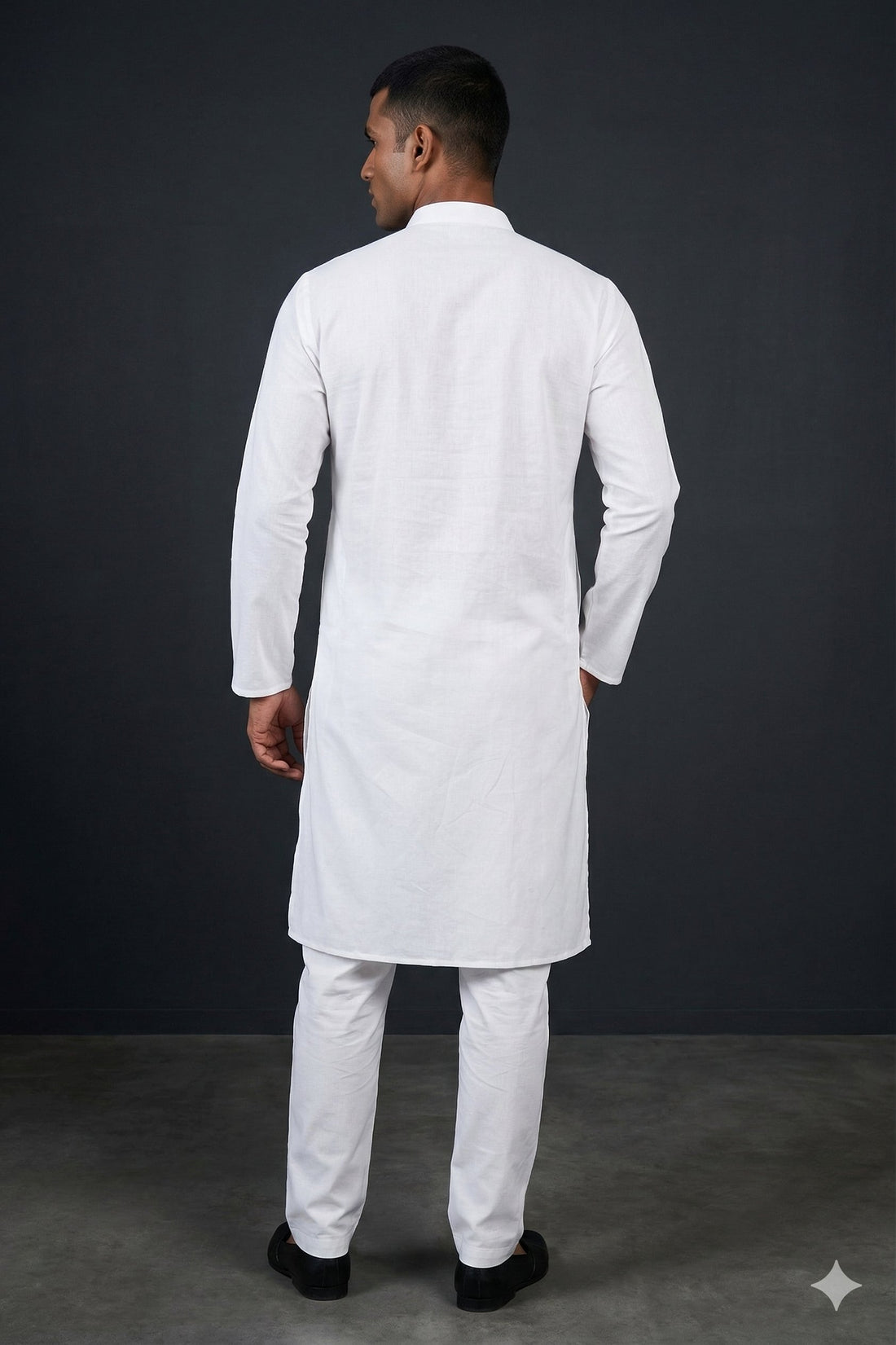 Classic White Premium Men’S Kurta