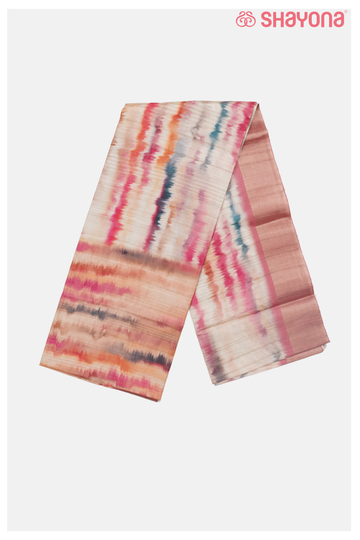 Multicolor Printed Soft Touch Cotton Saree