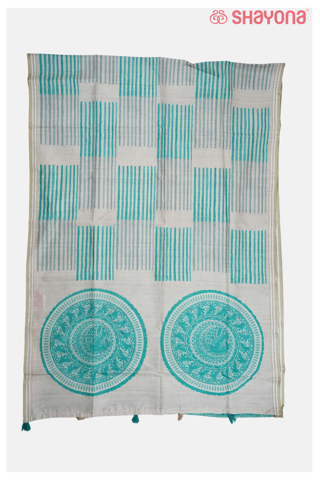 Linen Soft Touch Cotton Printed Saree