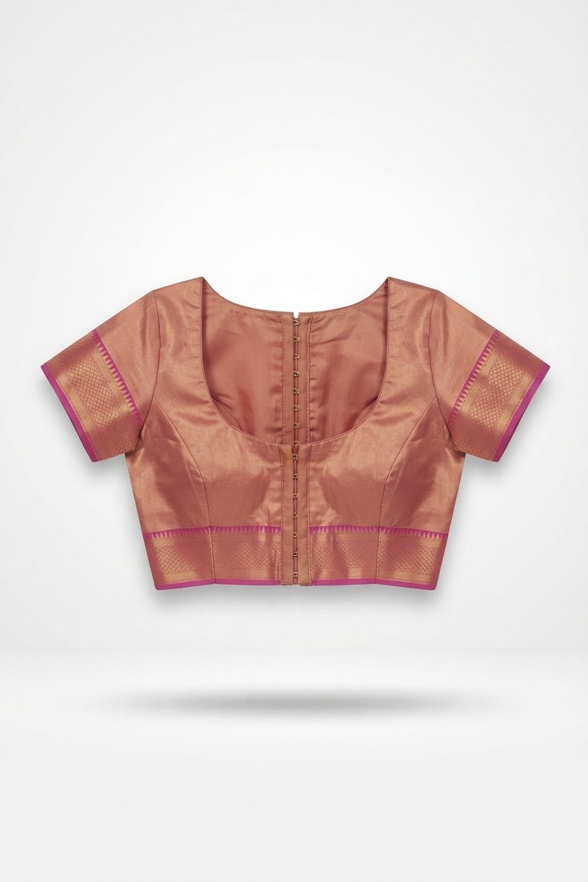 Elegant Pink Leheriya Silk Blend Saree With Rich Zari Border