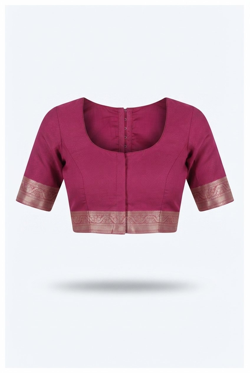 Elegant Mauve Pink Banarasi Silk Saree With Intricate Silver Zari Weaving