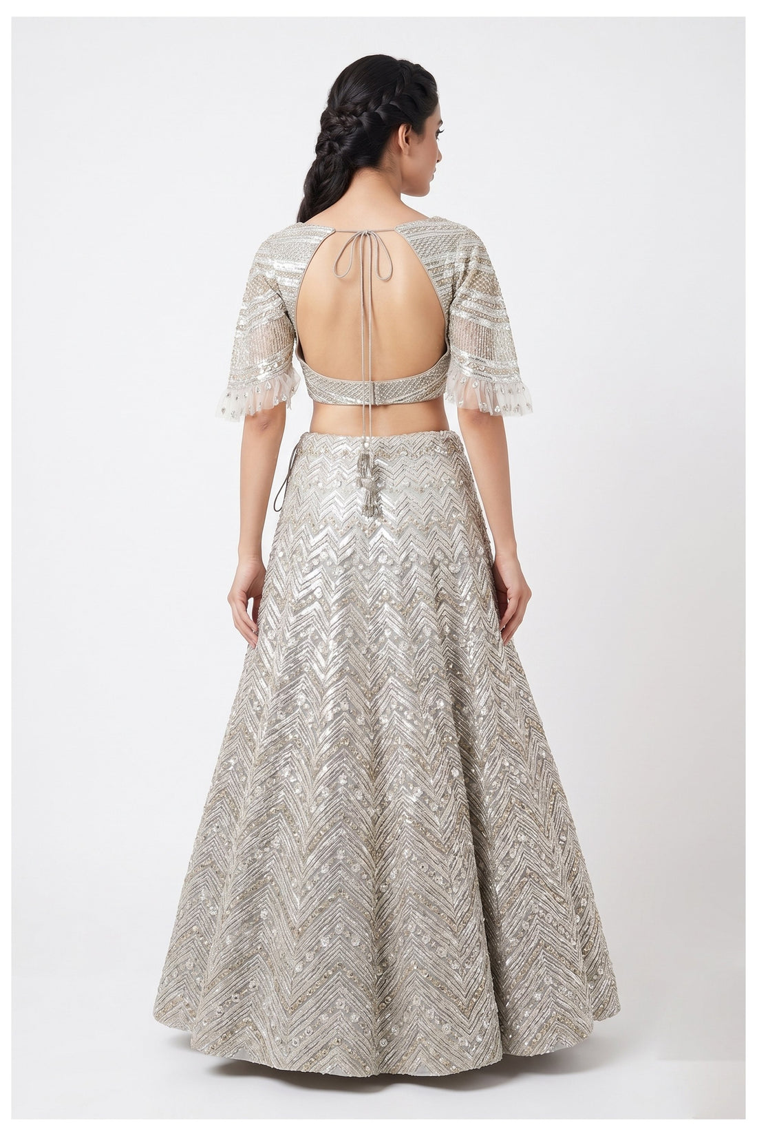 Handwork & Embroidery Unstitch Blouse Chaniya Choli