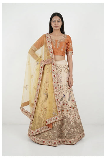 Handwork & Embroidery Unstitch Blouse Chaniya Choli
