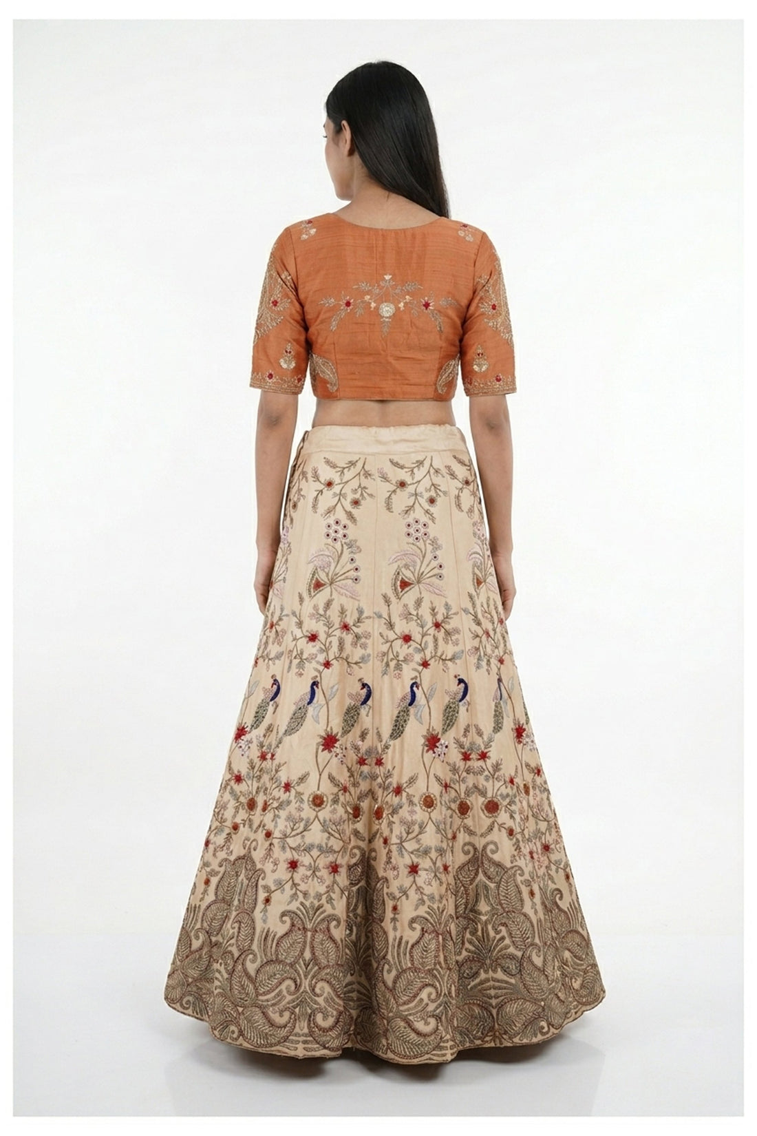 Handwork & Embroidery Unstitch Blouse Chaniya Choli