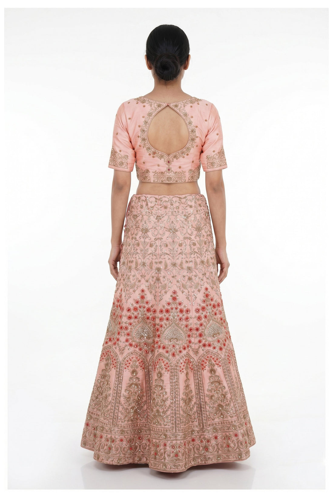Handwork & Embroidery Unstitch Blouse Chaniya Choli