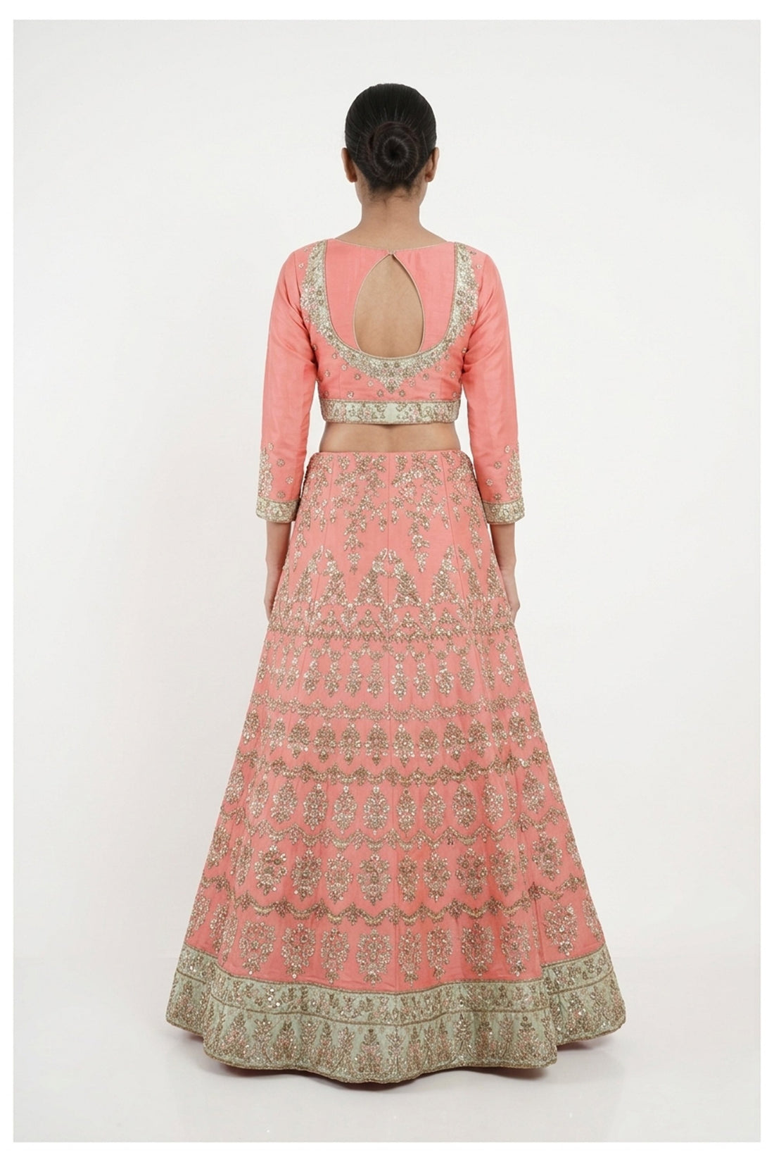 Handwork & Embroidery Unstitch Blouse Chaniya Choli