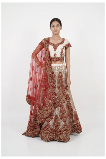 Handwork & Embroidery Unstitch Blouse Chaniya Choli