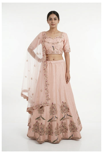 Handwork & Embroidery Unstitch Blouse Chaniya Choli