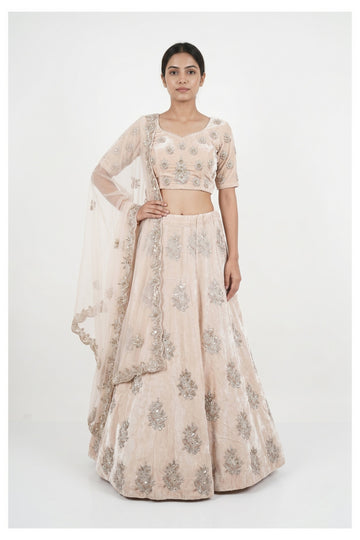 Handwork & Embroidery Unstitch Blouse Chaniya Choli