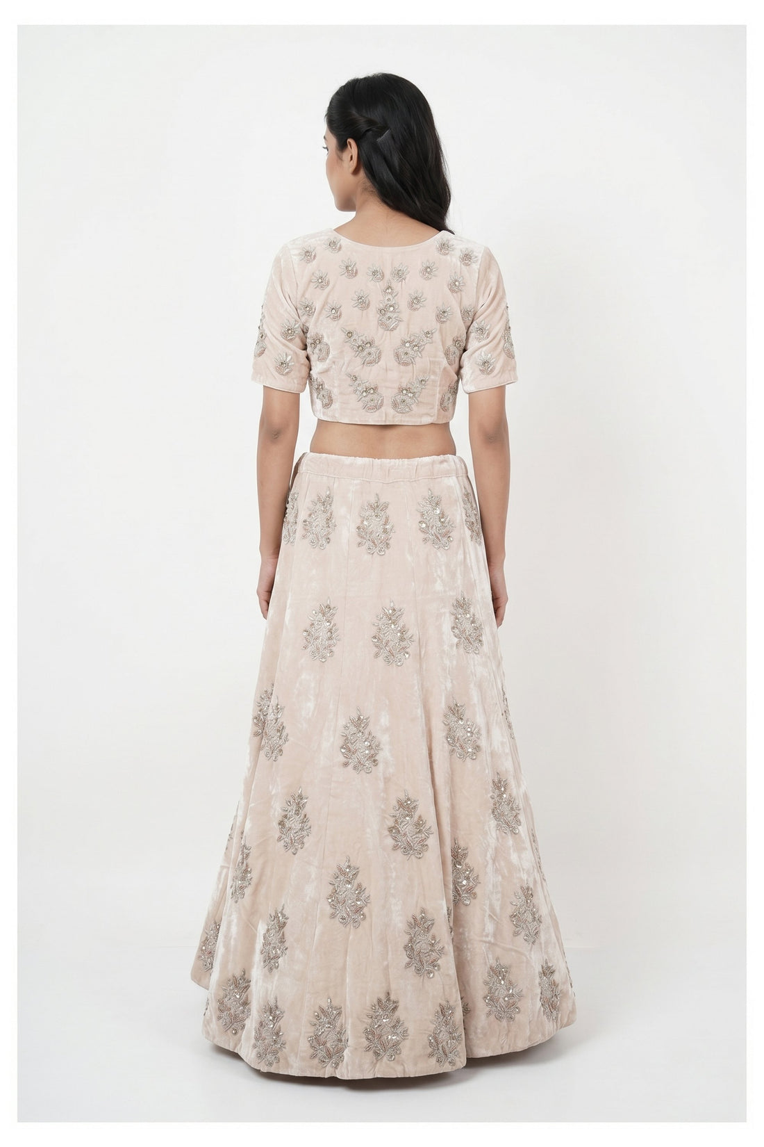 Handwork & Embroidery Unstitch Blouse Chaniya Choli