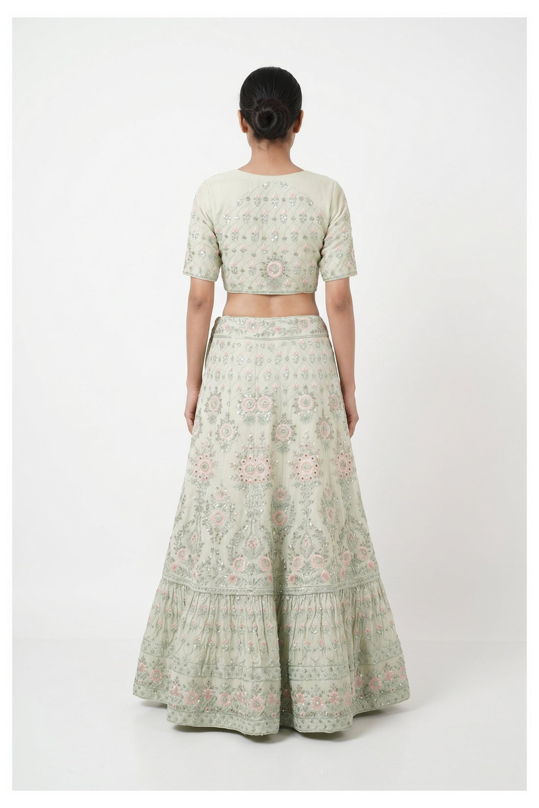 Handwork & Embroidery Unstitch Blouse Chaniya Choli