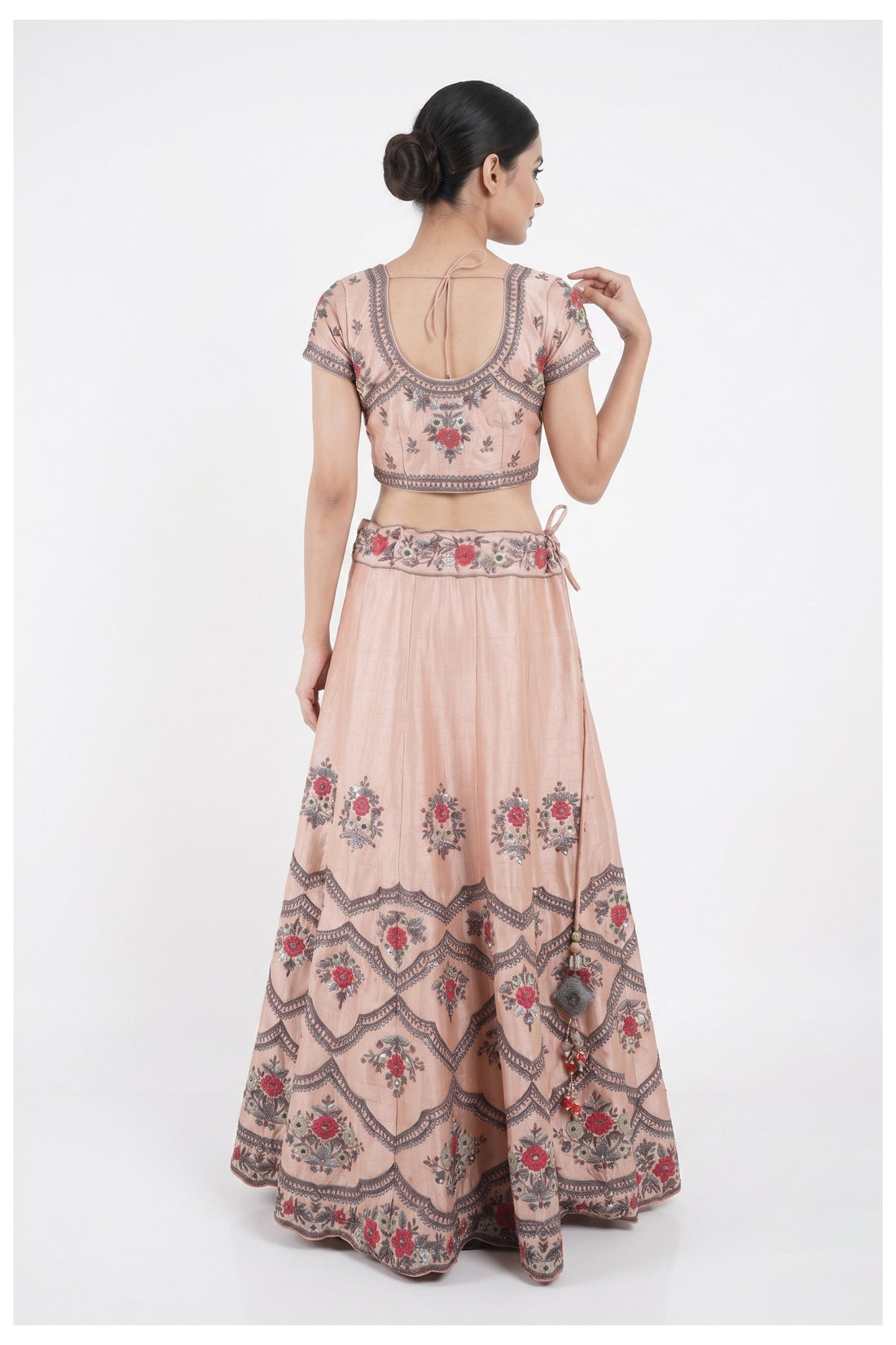 Handwork & Embroidery Unstitch Blouse Chaniya Choli
