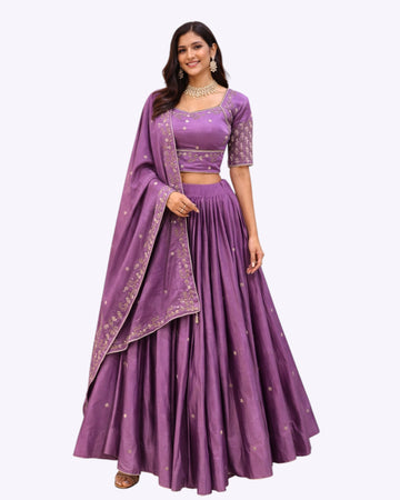 PURPLE CHANIYA CHOLI