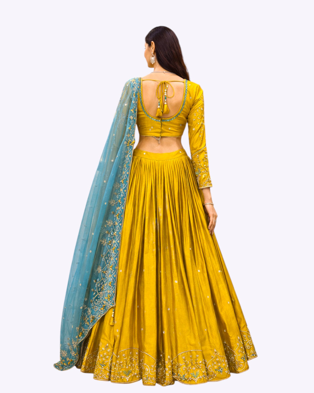 GOLD CHANIYA CHOLI