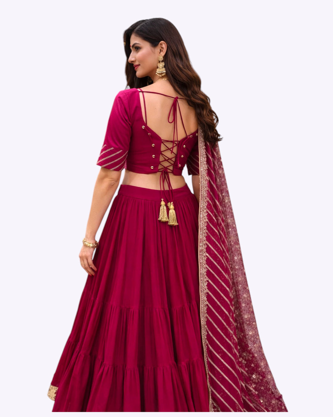 CHIFFON CHANIYA CHOLI