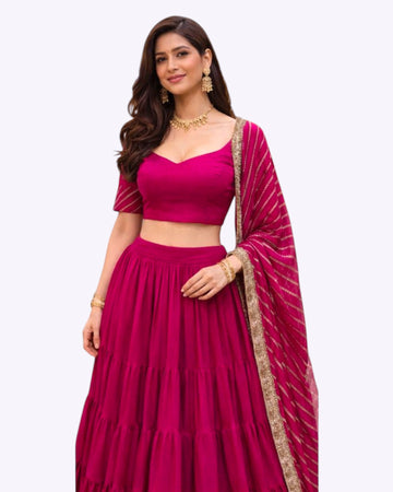 CHIFFON CHANIYA CHOLI