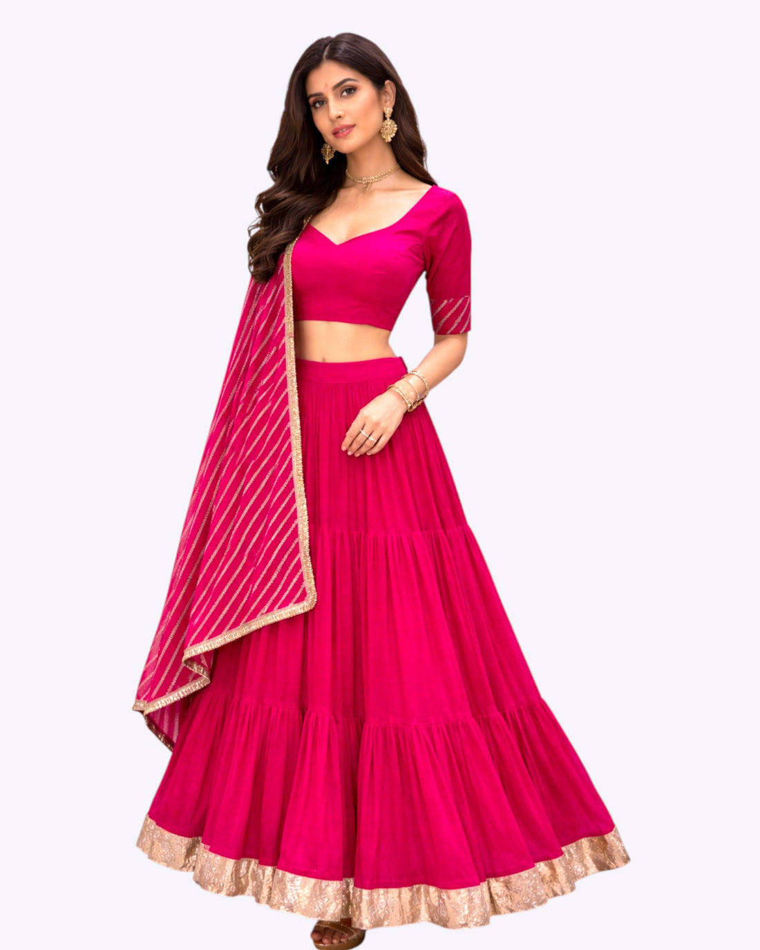 CHIFFON CHANIYA CHOLI