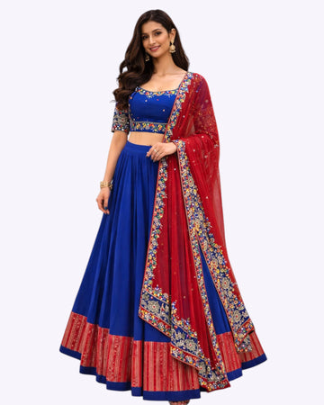 ROYAL BLUE CHANIYA CHOLI