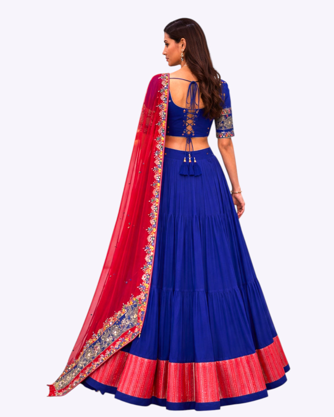 ROYAL BLUE CHANIYA CHOLI