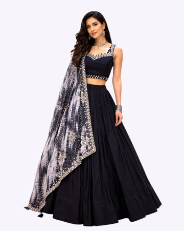 BLACK CHANIYA CHOLI