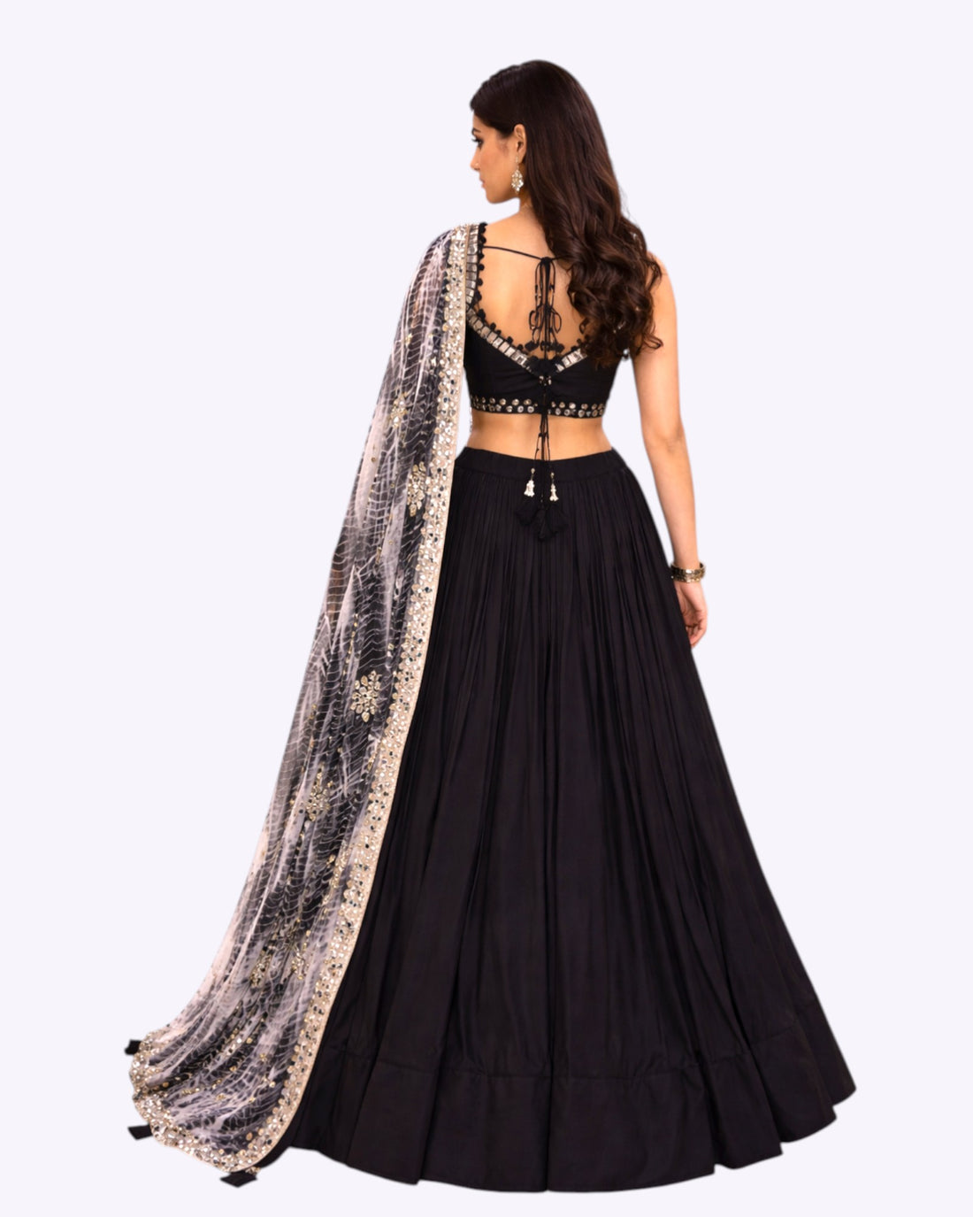 BLACK CHANIYA CHOLI