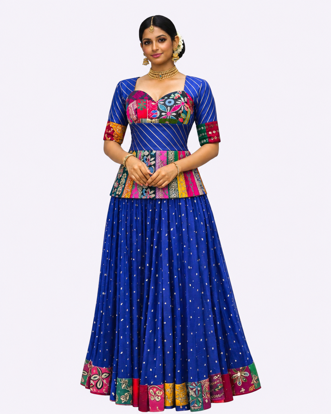 NAVY BLUE CHANIYA CHOLI